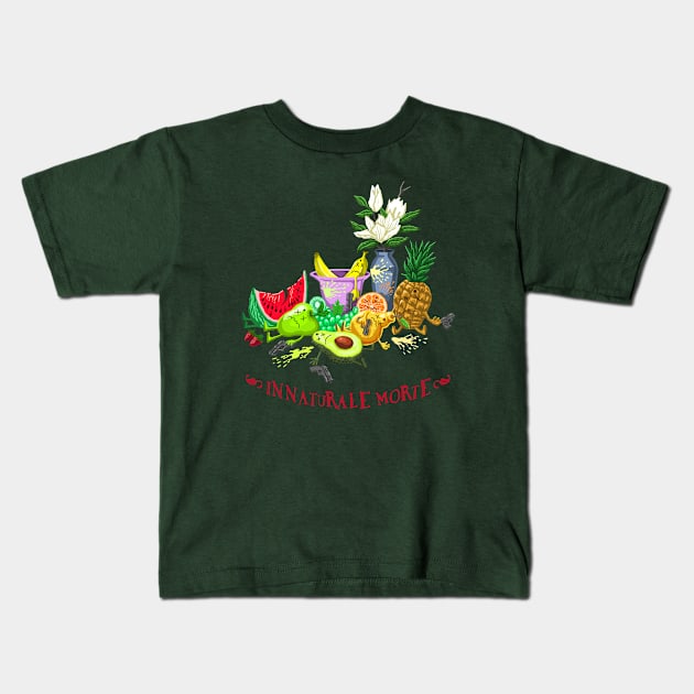 INNATURALE MORTE Kids T-Shirt by ugurbs